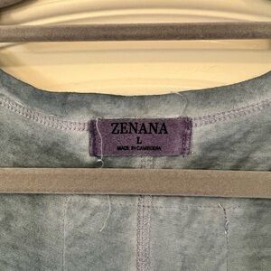 Zenana Outfitters Light Blue Tank Top
